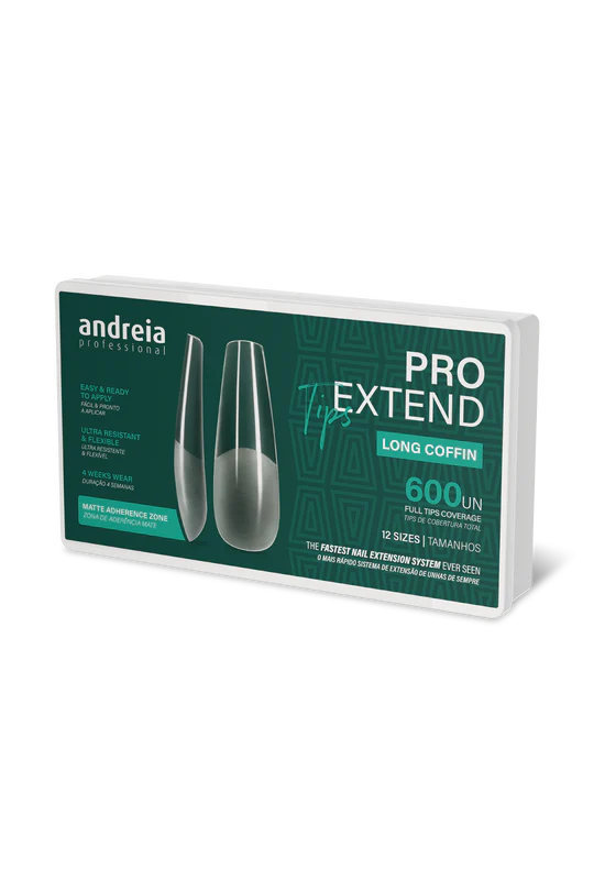Pro Extend tips Medium Long Coffin