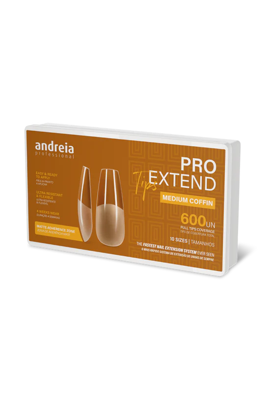 Andreia - Pro Extend Tips Medium Coffin
